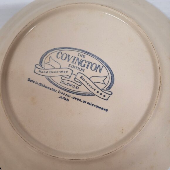 The Covington Edition Idlewild Gravy Boat with Underplate Stoneware Japan - Picture 6 of 7